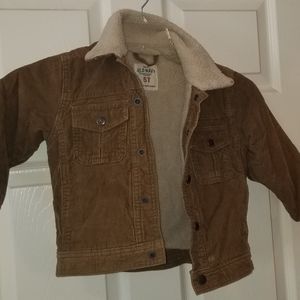 Boy's Corduroy and Wool Jacket